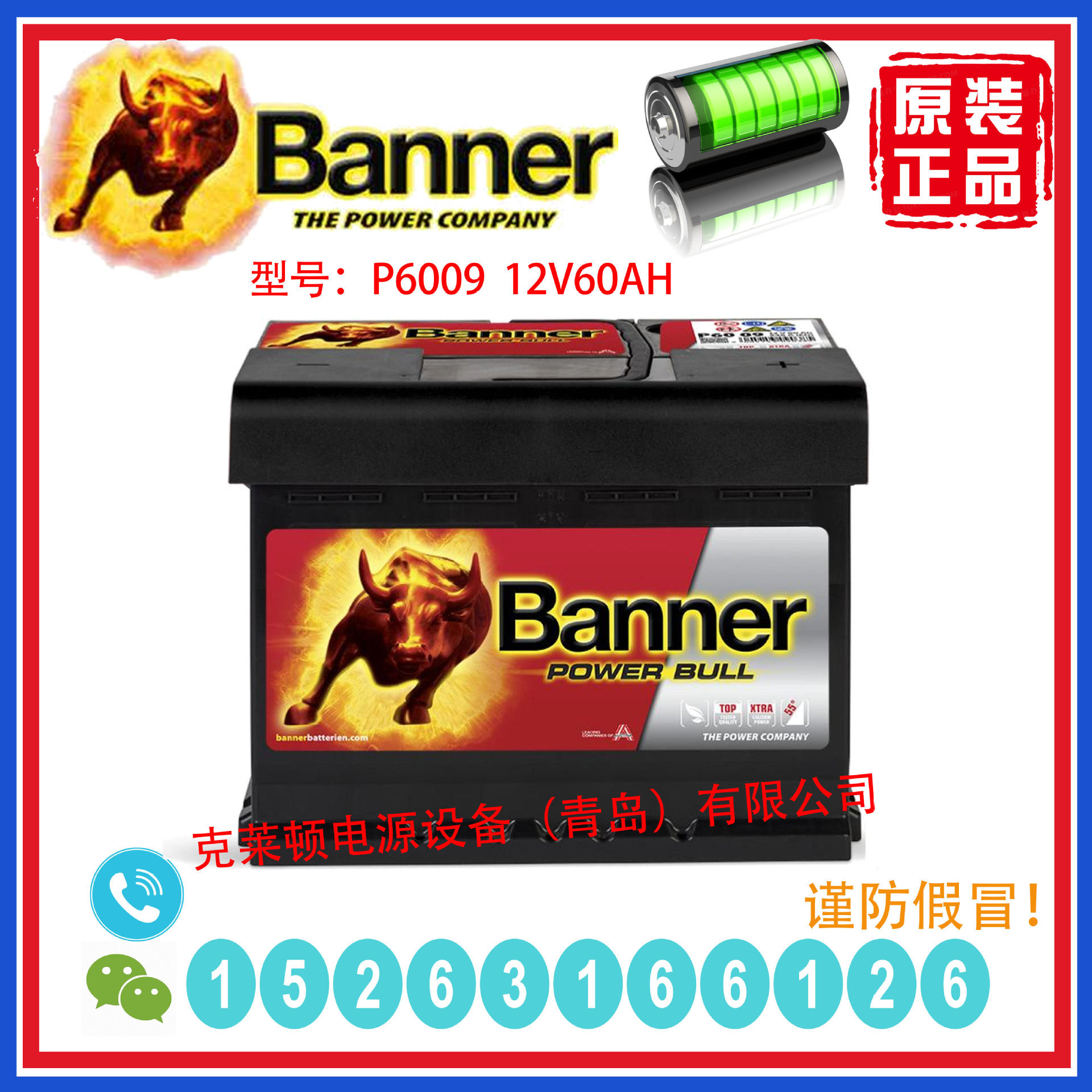 奥地利banner蓄电池P600912V60AH不间断电源门禁系统光伏发电
