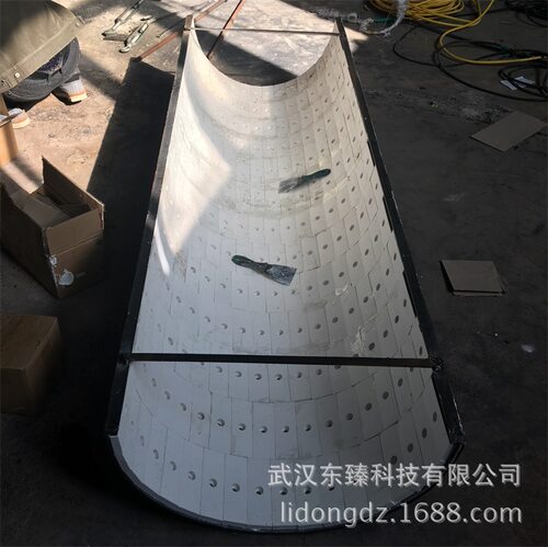 供应高温耐磨陶瓷复合管道抗磨耐腐蚀弯头耐磨溜槽溜子加工