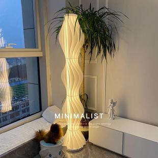 草裙落地灯奶油风轻奢高级客厅沙发旁装饰氛围灯卧室床头立式台灯