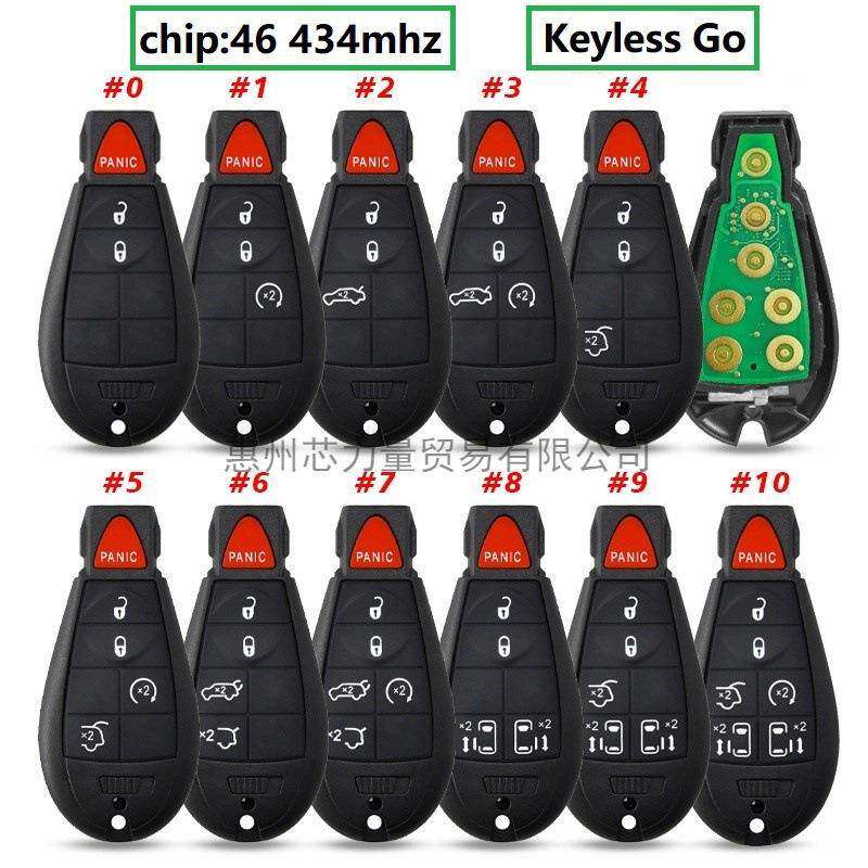 适用吉普道奇克莱斯勒全智能智能卡434频率IYZ-C01CPCF7945