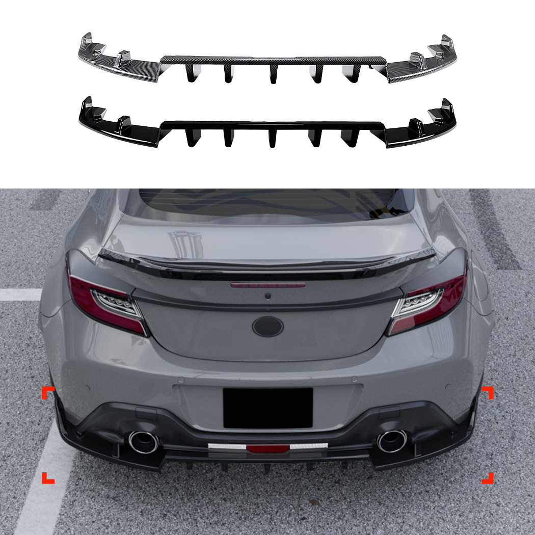 适用丰田GR86斯巴鲁BRZ2022+后唇尾唇扰流板小包围外饰改装