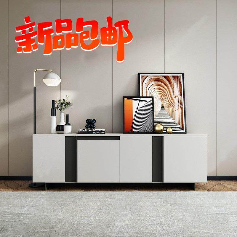 北欧烤漆餐边柜创意个性玄关装饰柜现代简约碗柜多功能储物柜包邮