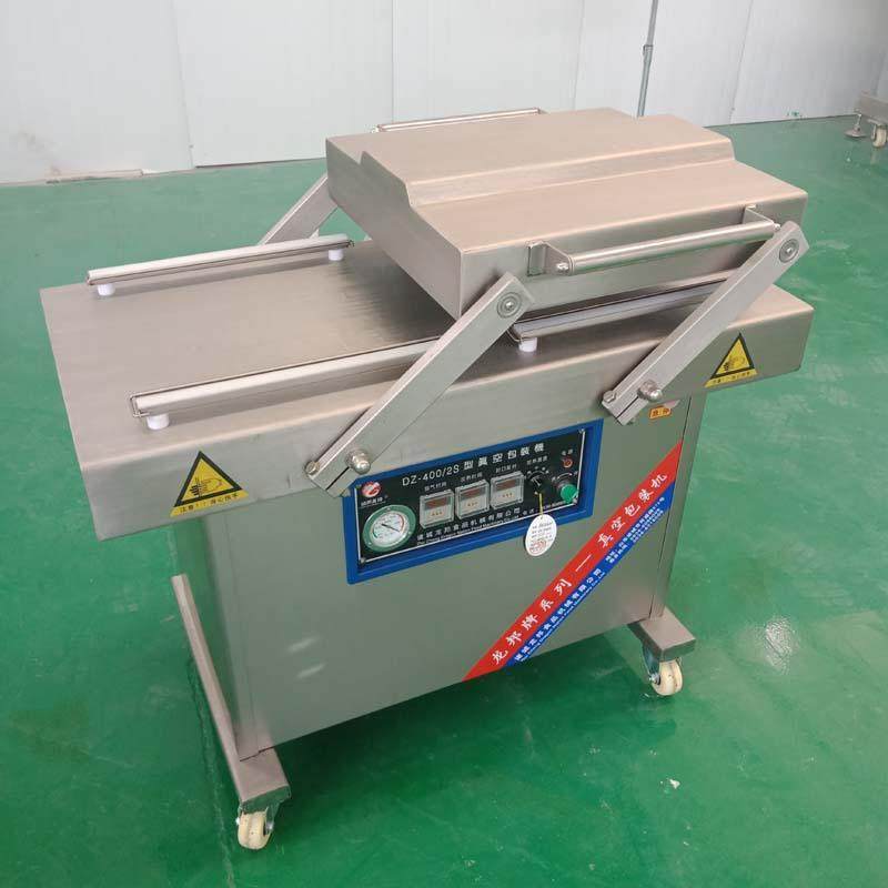 诸城龙邦保鲜封口童子鸡真空包装机醉鸡熟食真空封口设备