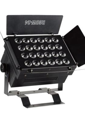 24颗RGBW4合1LED面光灯染色灯效果灯舞台灯光天幕灯