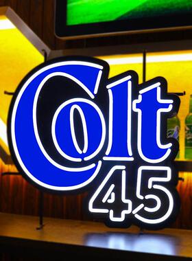goit45霓虹标识牌亚克力造型酒水广告五金支架款led霓虹灯