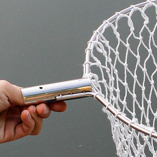 304不锈钢抄网防挂网兜手工大物编织抄网头