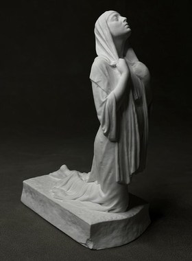 现代简约艺石膏雕塑书架桌展示柜装饰摄影道具背景氛围摆件礼品