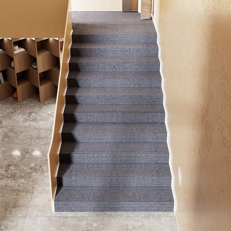楼梯自粘踏步垫自粘免胶拼接地板贴台阶贴防滑贴地板革防滑地毯