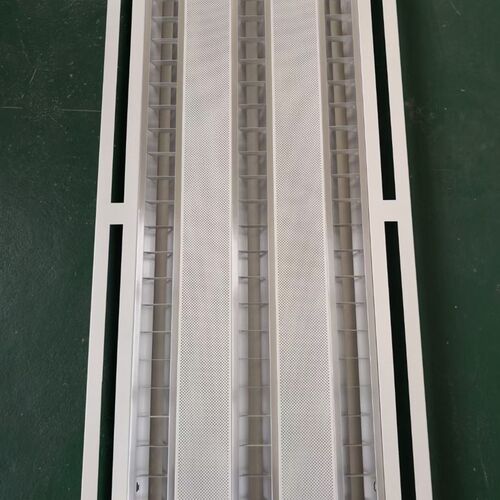 长条灯管集成吊顶出风口带罩led面板灯盘格栅灯600平板灯带