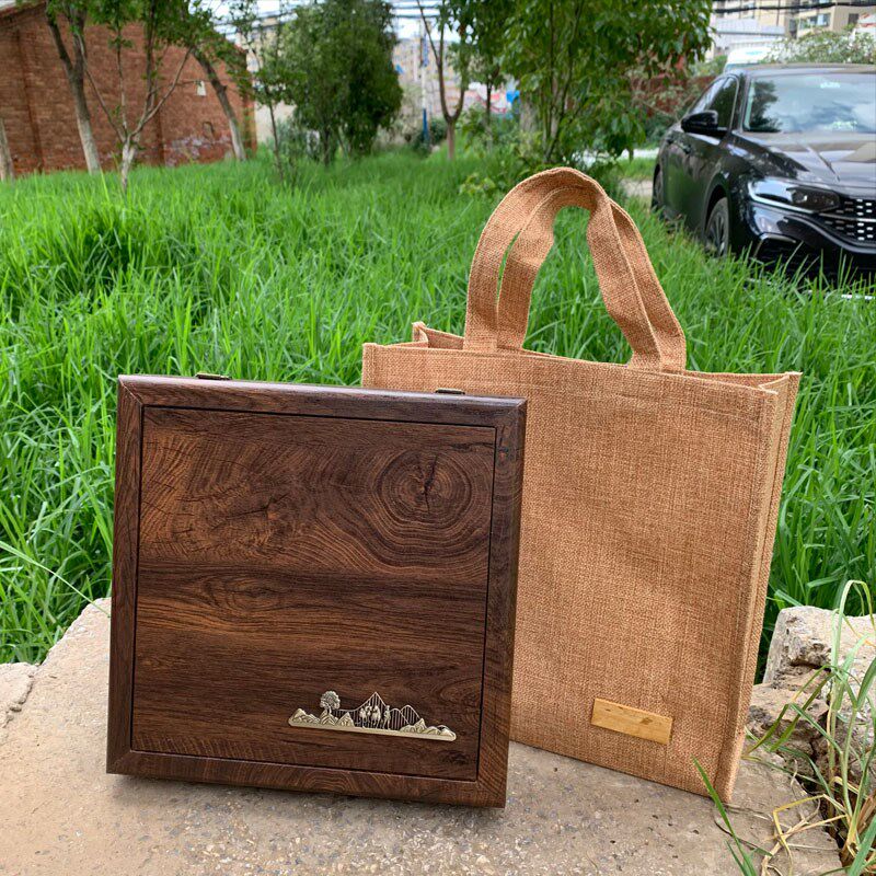 普洱茶礼盒 200g357g单饼双饼包装盒白茶茶饼包装盒空盒通用订制