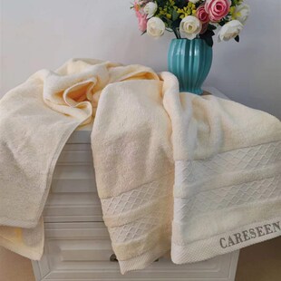 孚日纯棉大浴巾新疆长绒棉提缎贴标高端厚重吸水82*150