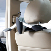 车载椅背衣架汽车用晾衣服挂西装 车内折叠多功能车上座椅后排创意