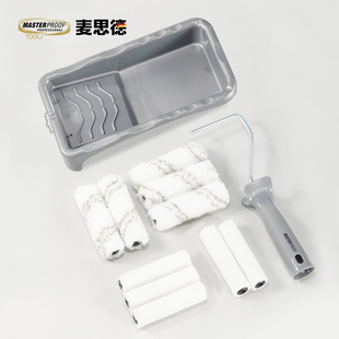 细毛油漆滚筒刷不易掉毛乳胶漆涂料刷子墙面刷漆内墙自刷工具套装