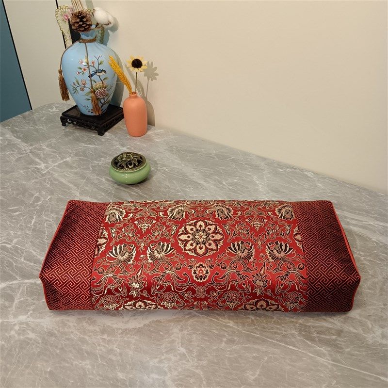 锦缎枕套中式枕头套荞麦壳艾草崖颈椎柏枕头套电商直播网销枕头套,床上用品,枕套,淘宝优惠券,粉丝福利购,淘宝优惠卷