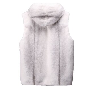 潮外套修身水貂皮皮衣男男士冬季十字貂大衣马甲短款貂皮皮草连帽