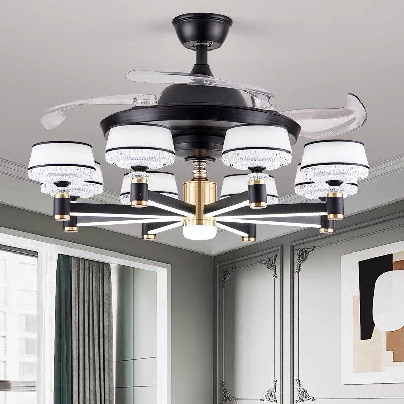 豪华客厅吊灯2023新款风扇灯球形仿古大风力可移动餐厅专用厨房,家装灯饰光源,风扇灯,淘宝优惠券,粉丝福利购,淘宝优惠卷