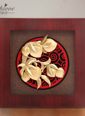 桃李满门立体金箔画创意教师节礼物送老师的实用创意礼品毕业送礼