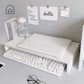 电脑增高架宿舍笔记本台式 显示器架子办公桌面神器书桌收纳置物架