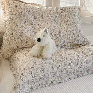 纯棉双层纱枕套50x80全棉枕头套48x74学生40x60枕芯套2025年新款.