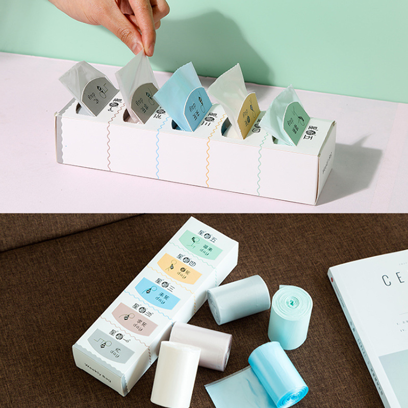 加厚一次性迷你瓜子壳袋小型垃圾桶袋办公桌茶几车载小号垃圾袋