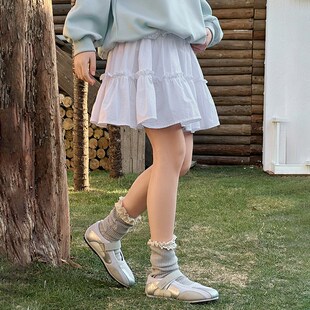 胖女童半身裙儿童春夏加肥加大码蛋糕裙防走光公主裙子中大童短裙