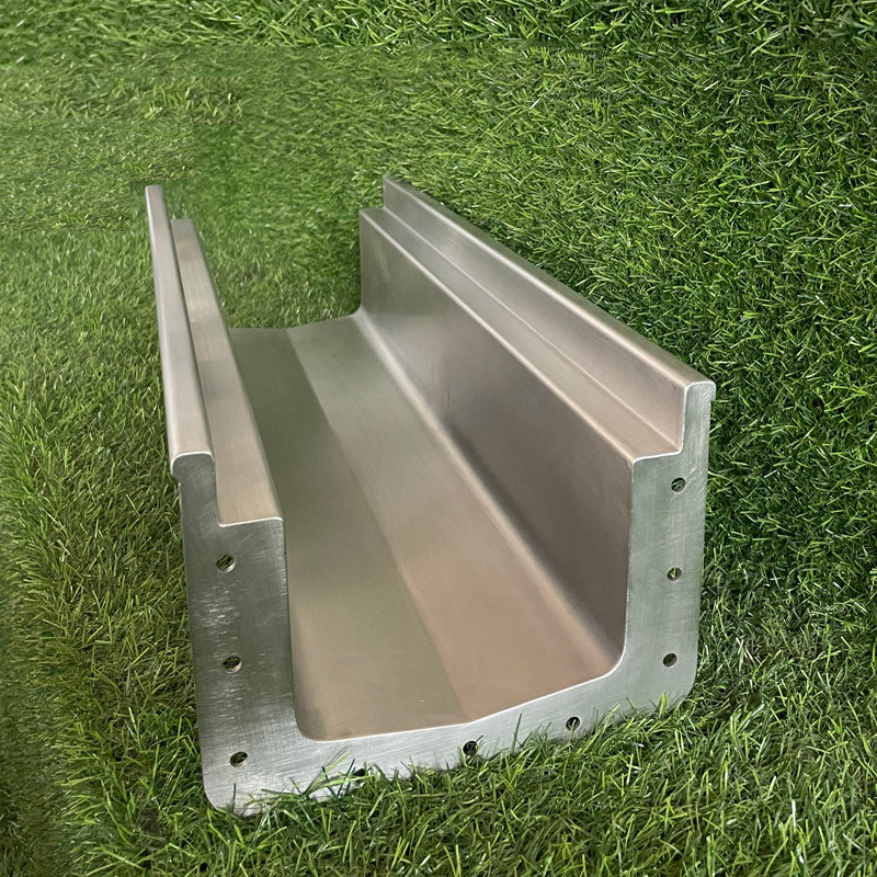 恳盈成品不锈钢排水沟U型槽法兰连接免焊庭院厨房下水槽排水槽,基础建材,排水沟槽/盖板,淘宝优惠券,粉丝福利购,淘宝优惠卷