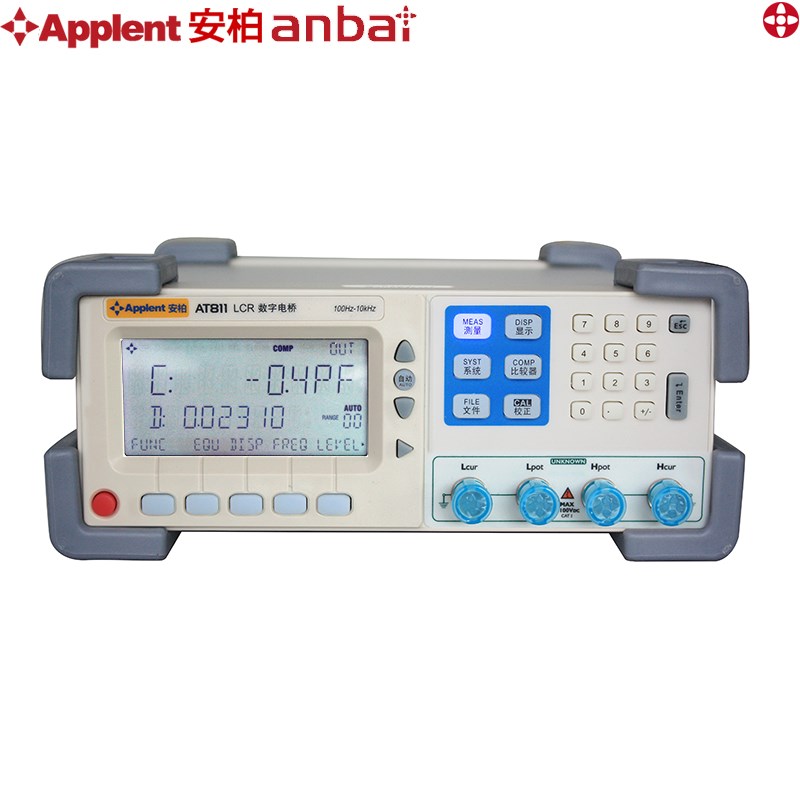 安柏数字LCR电桥测试仪AT2811电感电容电阻测试仪AT811测试频率10