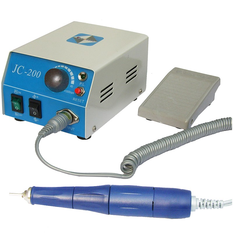 韩国世新打磨机JC200+105L电磨美甲抛光玉石核木雕牙机微型雕刻机
