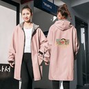 冬季 围裙厨房家务加厚长绒耐脏防寒防水保暖工作服罩衣女防磨耐用