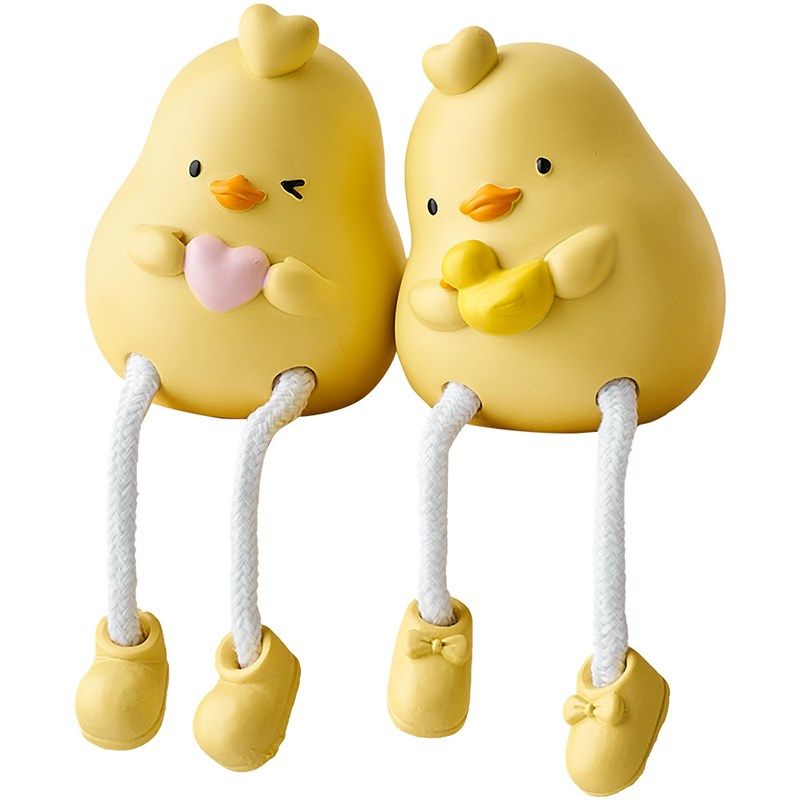 创意可爱情侣吊脚娃娃桌面摆件客厅家居饰品卡通电视柜置物架装饰,家居饰品,装饰摆件,淘宝优惠券,粉丝福利购,淘宝优惠卷