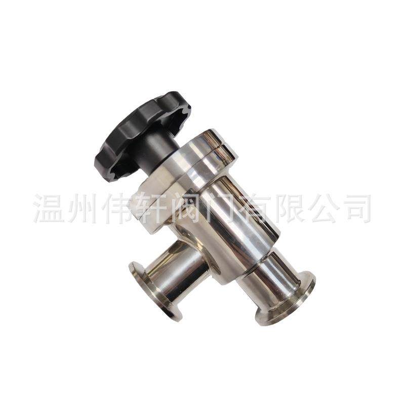 不钢真挡板阀324778锈0空4KF6真空手动挡板阀1L型负压角阀KF25