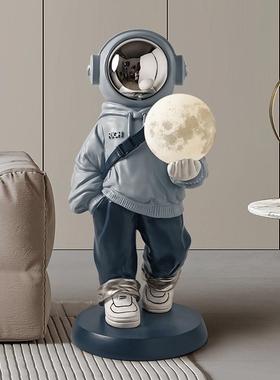贝汉美宇员客厅落地摆件家航居乔电柜大型20230218视太空人迁礼物