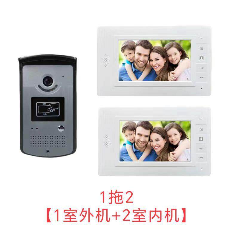 7寸高清有可视对讲门铃别墅家用开锁楼监CL8-X宇刷卡门线禁控摄像