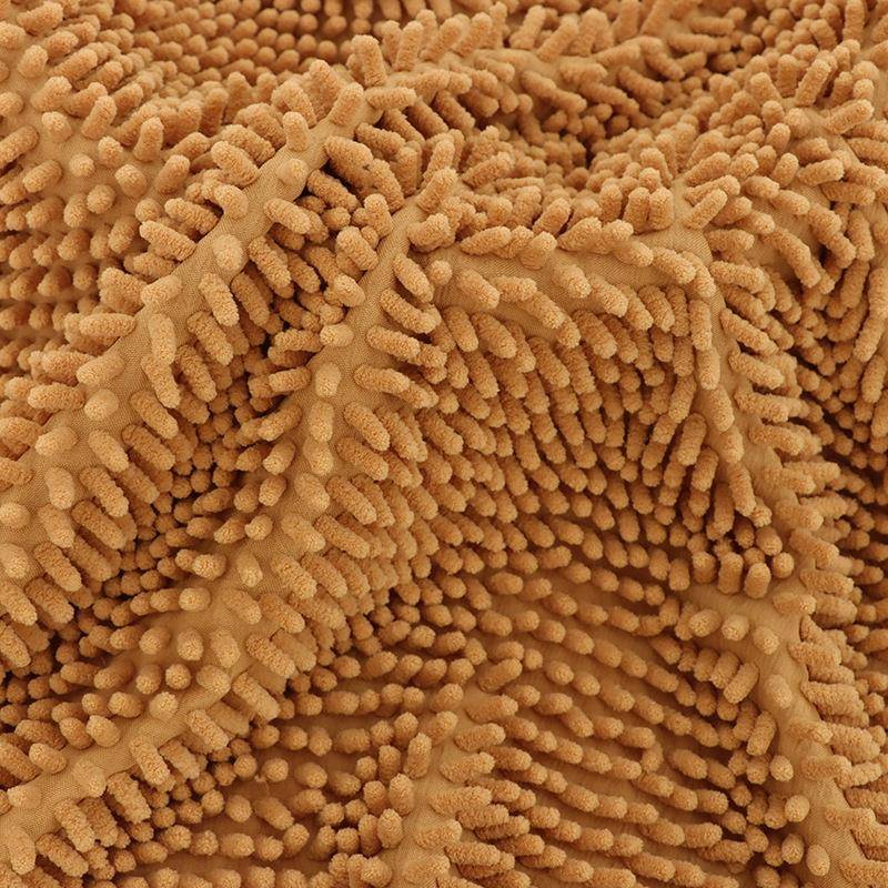 KSX多色货鞭炮绒雪尼尔地垫料吸水毛巾拖绒现抱枕擦手面巾拖把把