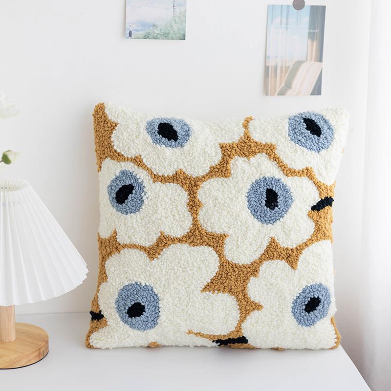 手工DIY毛线戳料戳绣材包亲制作抱枕靠垫新零手基础礼物JTL送闺手