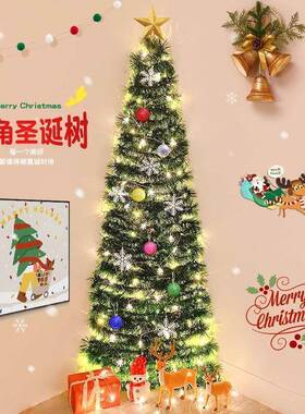 诞节装饰圣圣树围毛条藤652条DI诞Y材料包门窗墙壁装饰圣诞节氛布