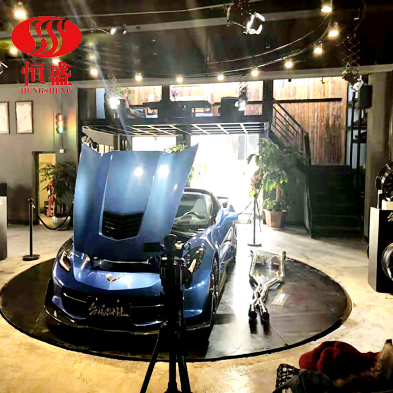 厂家汽车旋转台摄影展示台车4S店汽车展示台室外大型汽车转盘