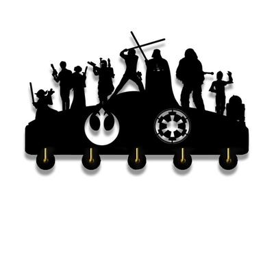 STARWARS木制衣服挂钩阿马逊新品爆款