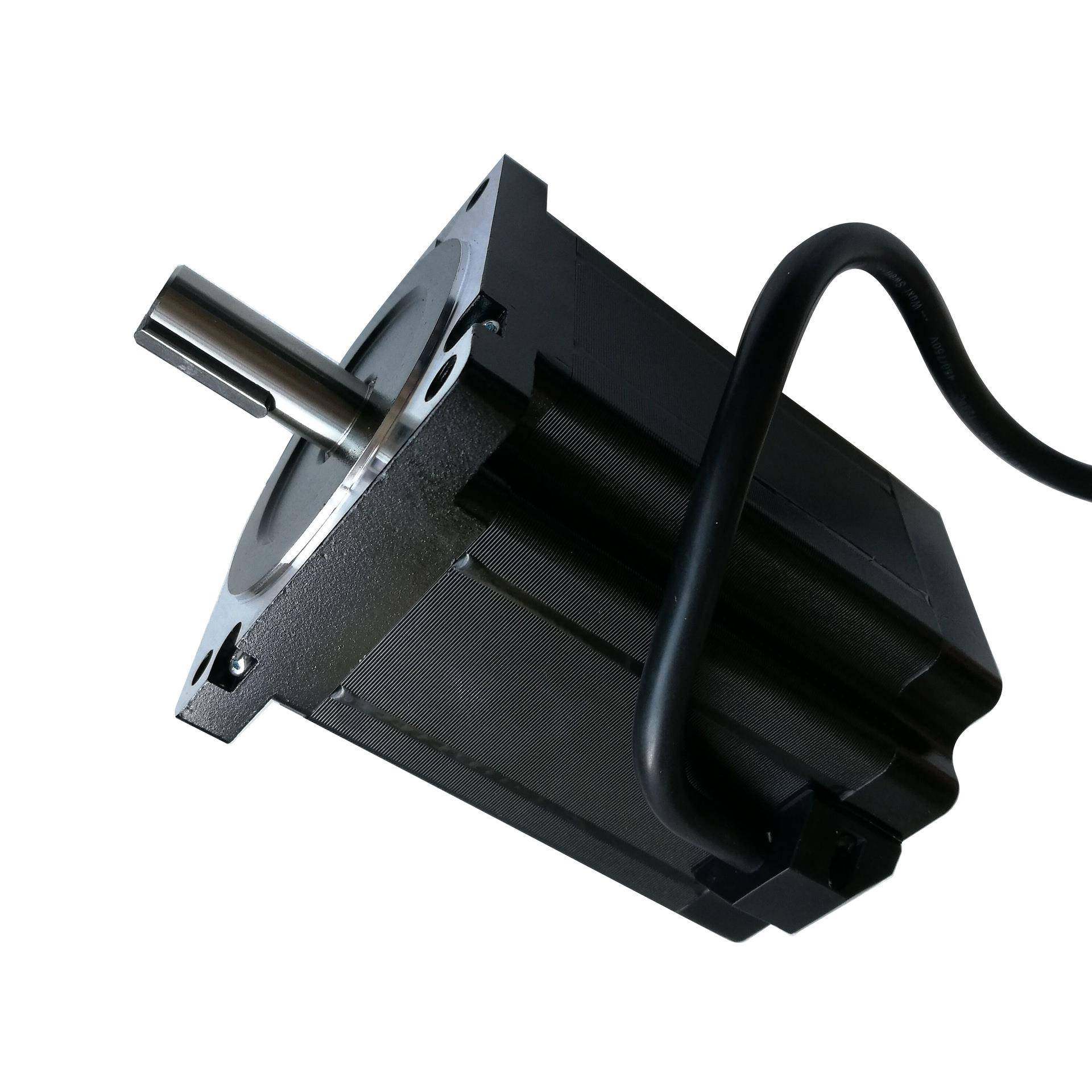 86两相步进电机/86BYGH114mm机身力矩8.2Nm键槽/铣扁雕刻机