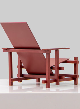 新中式铁艺椅子摆件客厅电视柜别墅样板房办公室书房桌面软装装饰