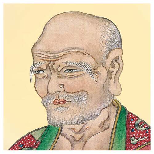 佛像阿难迦叶尊者菩萨 释迦牟尼佛像 丝绸卷轴挂画高清绢布画包邮