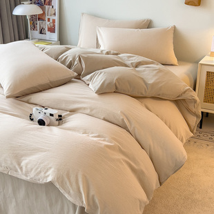 A类母婴级纯棉被套单件200x230全棉2024新款 通用 秋冬被罩四件四季