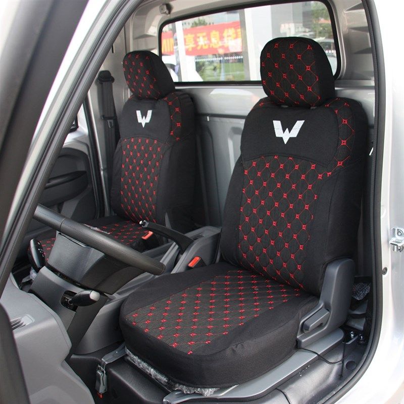 五菱龙卡3.8米小货车2.0排量小卡车座椅套坐垫专用全包围车内座套