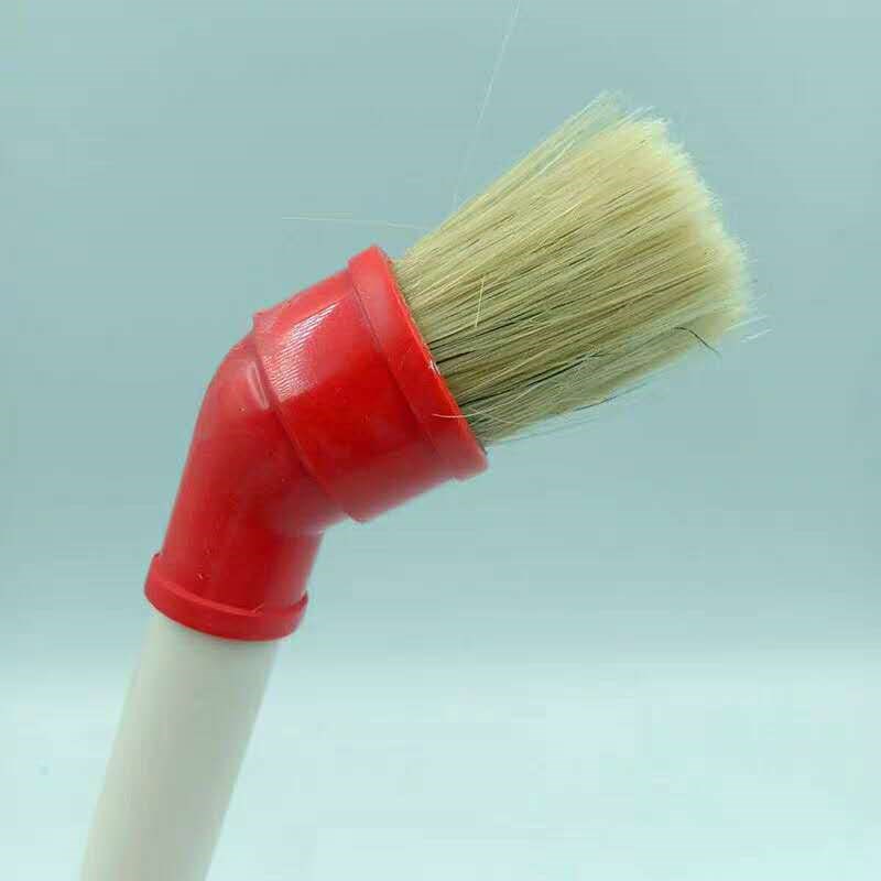 轮胎润滑膏圆头毛刷拆装扒胎机刷润滑膏油专用毛刷