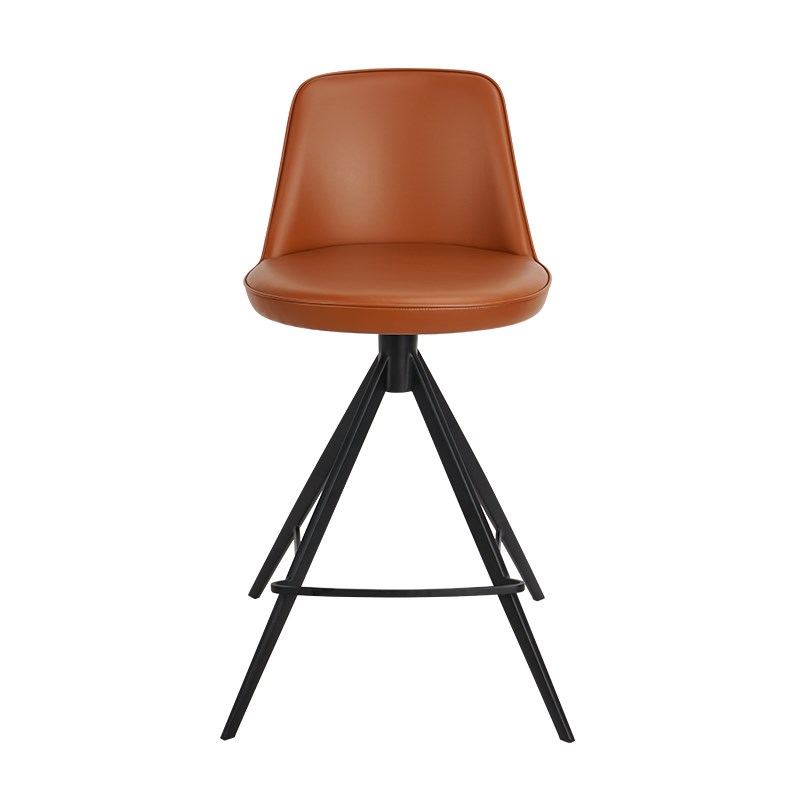 可旋转吧台椅椅子55高脚岛台餐椅家用轻奢酒吧椅高脚凳吧台凳7222