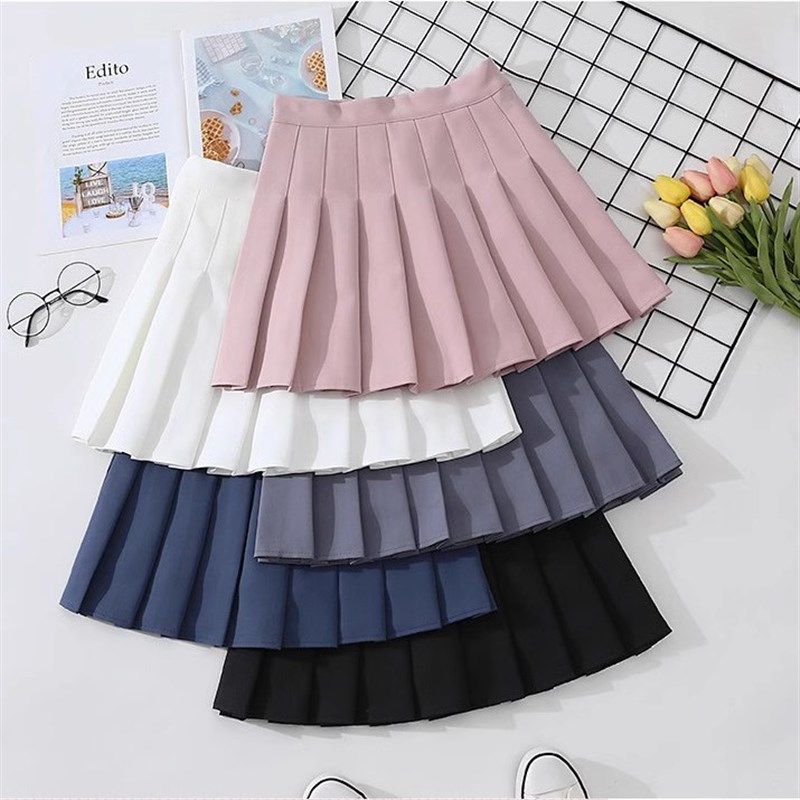 百褶裙女童半身裙子黑色A字裙显瘦秋季西装料春秋百搭白色短裙裤6,童装/婴儿装/亲子装,半身裙,淘宝优惠券,粉丝福利购,淘宝优惠卷