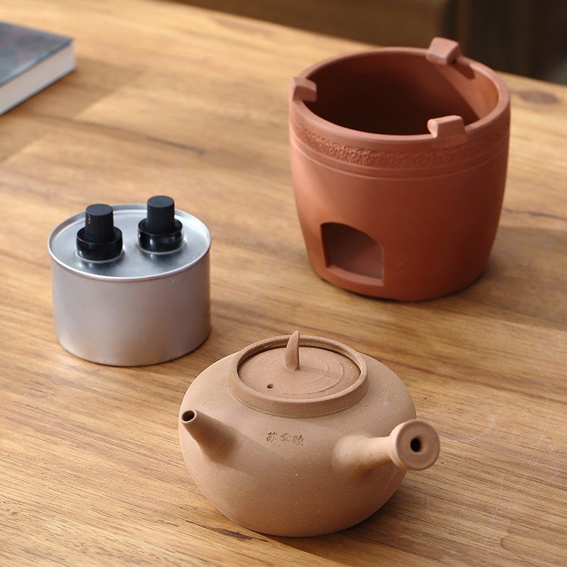 酒精炉煮茶器植物油环保油炉子围炉煮茶小火炉户外茶炉砂铫壶炭炉