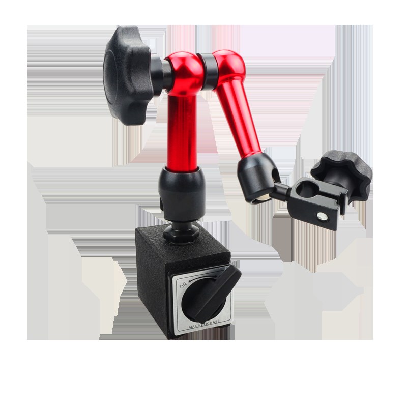 思为磁力座万向磁性表座百分表座杠杆支架一套千分表底座强力磁铁