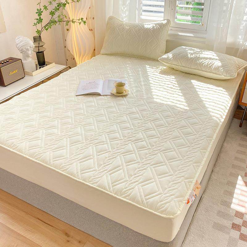 A类全棉床笠夹棉床垫保护套席梦思保护罩家用学生宿舍床笠款,纺织面料/辅料/配套,纺织机械配件,淘宝优惠券,粉丝福利购,淘宝优惠卷