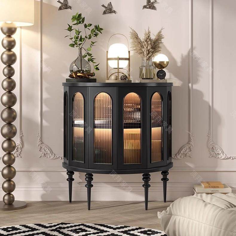 法式复古玄关柜轻奢风客厅实木入户装饰储物柜带感应灯艺术餐边柜,畜牧/养殖物资,畜牧/养殖器械,淘宝优惠券,粉丝福利购,淘宝优惠卷